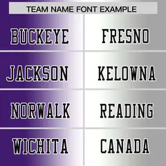 Purple White-Gray Gradient Fashion Authentic Football Jersey 3