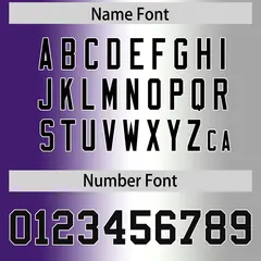 Purple White-Gray Gradient Fashion Authentic Football Jersey 4