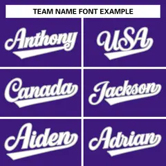 Purple White-Gray Raglan Varsity Full-Snap Letterman Jacket 5