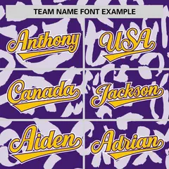 Purple White Leopard Graffiti Varsity Letterman Jacket 3