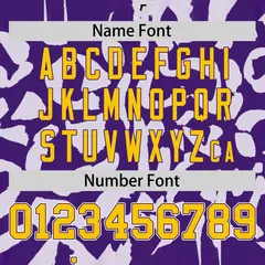 Purple White Leopard Graffiti Varsity Letterman Jacket 4