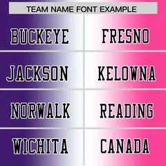 Purple White-Pink Gradient Fashion Authentic Football Jersey 3