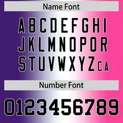 Purple White-Pink Gradient Fashion Authentic Football Jersey 4