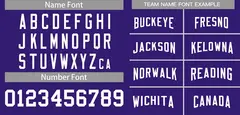 Purple White-Purple Classic Authentic Football Jersey 3