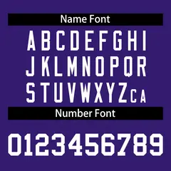 Purple White-Purple Mesh Football Jersey 4