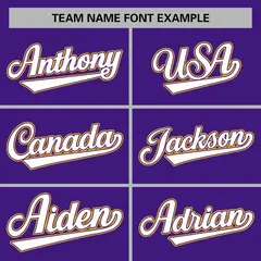 Purple White-Purple Varsity Full-Snap Letterman Jacket 3