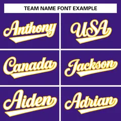 Purple White-Purple Varsity Full-Snap Letterman Jacket 3
