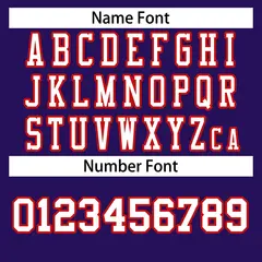 Purple White-Red Classic Style Authentic Football Jersey 4