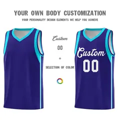 Purple White Sleeve Color Blocking Classic Basketball Jersey 3