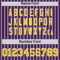 Purple White Tricolor Stripe Fashion Baseball Jersey 4