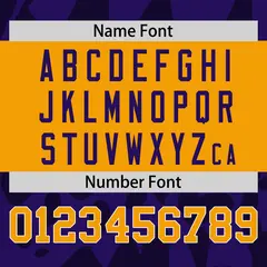 Purple Yellow Camo Raglan Sleeves Authentic Football Jersey 4