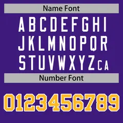 Purple Yellow White Raglan Varsity Full-Snap Letterman Jacket 6