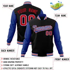Raglan Sleeves Varsity Letterman Baseball Jacket 58