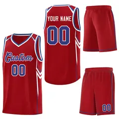 Red Arrow Graffiti Pattern Basketball Jersey 6