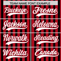 Red Black American Flag Graffiti Baseball Jersey 3