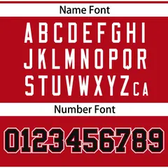 Red Black Raglan Gradient Thick Stripe Baseball Jersey 4