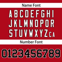 Red Black Stripe Raglan Authentic Baseball Jersey 4