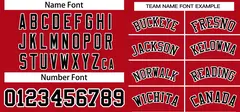 Red Black-White Authentic Classic Pullover Baseball Jersey 3