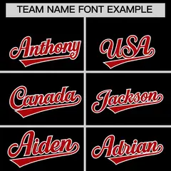 Red Black White Full-Snap Short Sleeve Varsity Jacket 5