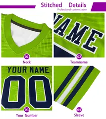 Red Black-White Graffiti Line Authentic Football Jersey 5
