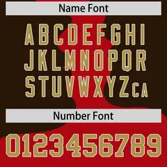 Red Brown Valentine's Day Couple Silhouettes Baseball Jersey 5
