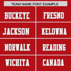 Red Classic Authentic Football Jersey 3