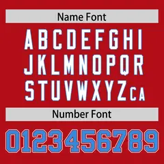 Red Classic Authentic Football Jersey 4