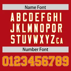 Red Classic Authentic Football Jersey 4