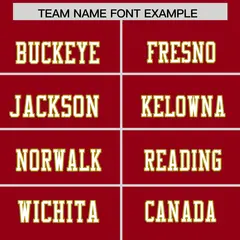 Red Color Block Mesh Authentic Football Jersey 3