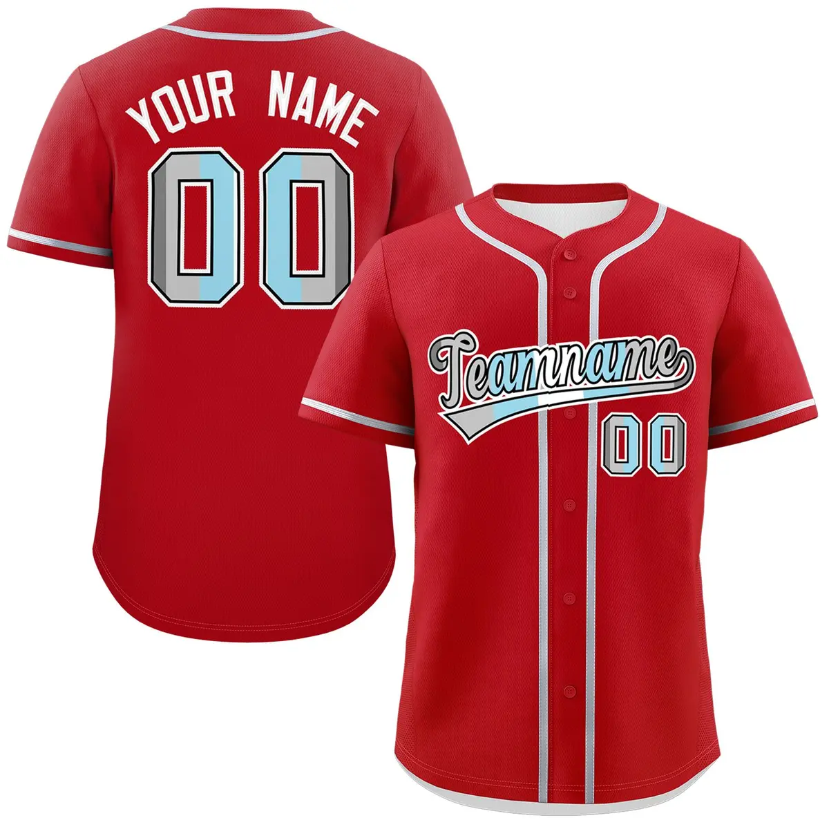 Red Demiboy Pride Month Classic Authentic Baseball Jersey