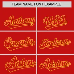 Red Gold Classic Varsity Full-Zip Letterman Jacket Hoodie 5