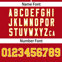 Red Gold Flame Graffiti Authentic Baseball Jersey 4