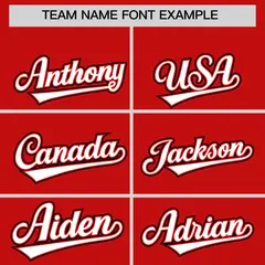 Red Graffiti Multicolored Flames Print Baseball Jersey 3