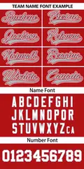 Red Gray St. Louis City Nightscape Authentic Baseball Jersey 3