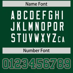 Red Green Color Block Authentic Football Jersey 4