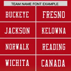 Red Kelly Green Gradient Side Pattern Football Jersey 3