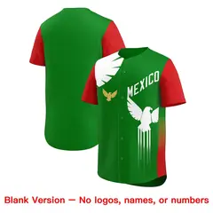 Red Kelly Green Mexico Eagle Graffiti Fan Jersey 7