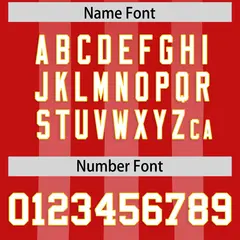 Red Light Red Vertical Fine Stripe Gradient Football Jersey 4