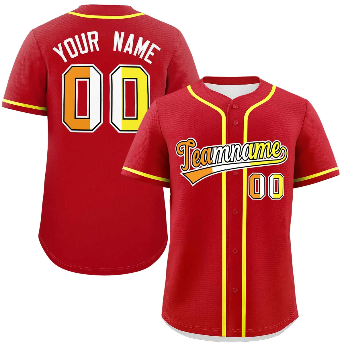 Red Maverique Pride Month Authentic Classic Baseball Jersey