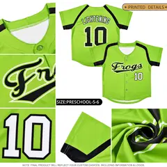 Red Navy Color Block Authentic Baseball Jersey 5
