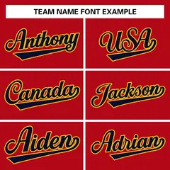 Red Navy-Gold Classic Varsity Full-Snap Letterman Jacket 3