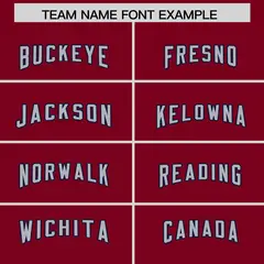 Red Navy Retro Sleeve Line Authentic Football Jersey 3