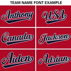 Red Navy Two Tone Split Full-Snap Letterman Jacket Raglan Sleeves 7