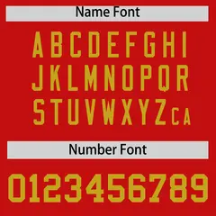 Red Old Gold Wind Mark Graffiti Pattern Baseball Jersey 4