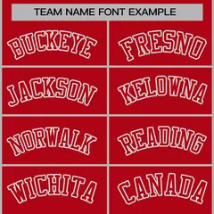 Red Red-Gray Classic Varsity Full-Snap Letterman Jacket 5