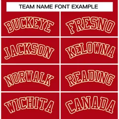 Red Red-Khaki Classic Varsity Full-Snap Letterman Jacket 5