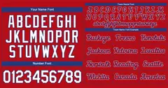 Red Red-White Classic Style Baseball Jersey 3