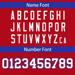 Red Royal Full Button Classic Baseball Jersey 4
