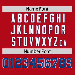 Red Royal Raglan Sleeves Authentic Baseball Jersey 4
