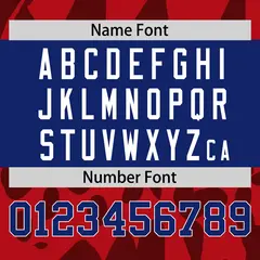 Red Royal Raglan Sleeves Camo Authentic Football Jersey 4